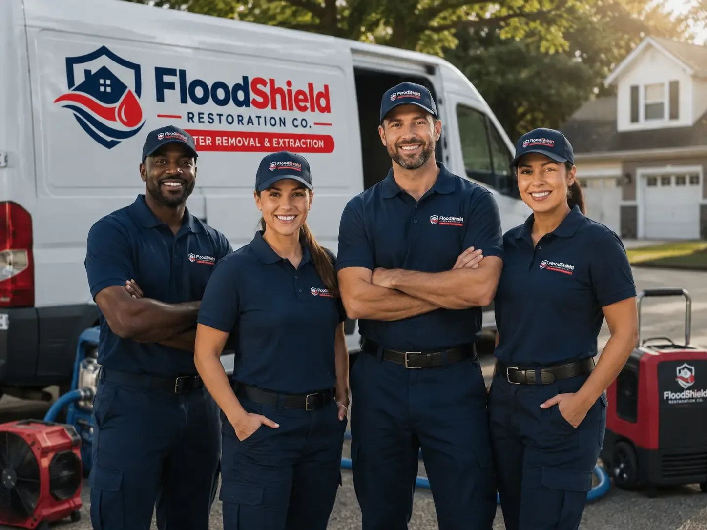 Flood Damage Restoration company in Munger, MI